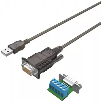 USB 2.0 į RS422/RS485 adapteris Unitek Y-108301-1.5M su FTDI mikroschema, 1,5 m kabelis