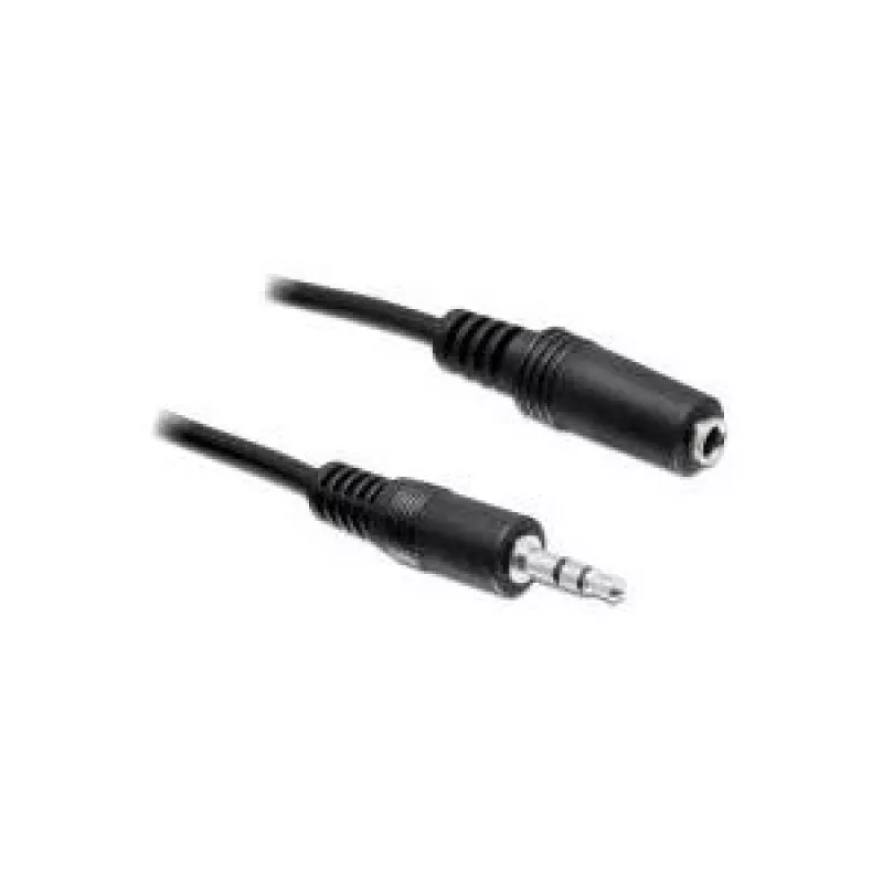 Garso kabelis DeLOCK 3,5 mm – 3,5 mm 5 m juodas