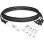 InfiniBand / šviesolaidinis kabelis Nvidia MCP7Y50-N003 3 m OSFP 4xOSFP juodas