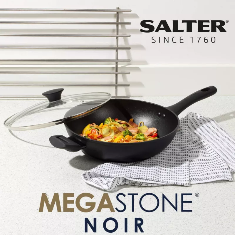 Wok Salter BW09329AR 28 cm Megastone Noir nelimpantis