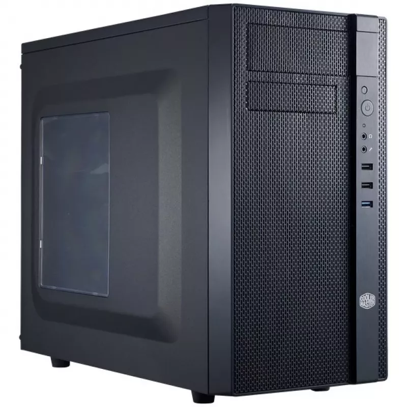 Cooler Master N200 - bokštinis korpusas - mini ITX / micro ATX - be maitinimo šaltinio (ATX / PS/2)