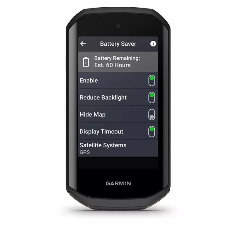 GPS dviračio kompiuteris GARMIN Edge 1050, 3,5 colio ekranas, juodas