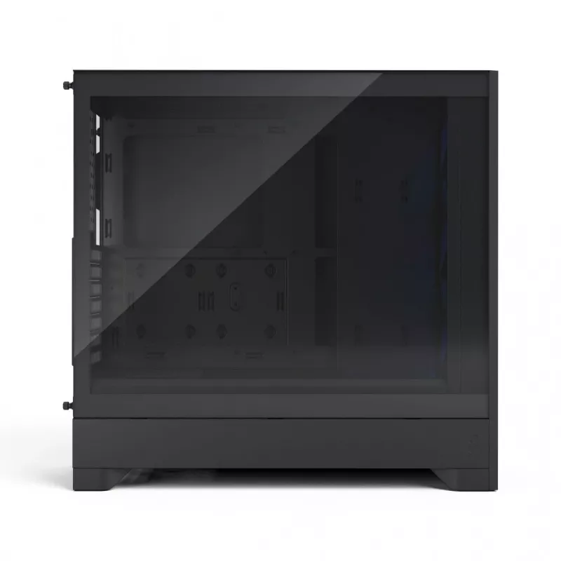 Fractal Design Pop 2 Air Juoda Solid vidutinio dydžio kompiuterio korpusas — ATX palaikymas, 3x 120 mm priekiniai ventiliatoriai, 2,5/3,5 colio diskų nišos, 215×481×462 mm