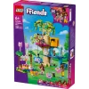 Konstruktorius LEGO Friends 42666 Katės gimtadienio medžių namelis, 321 vnt., 6+ m., 180×160×100 mm