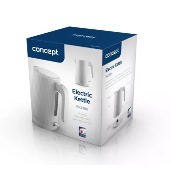 Elektrinis virdulys Concept Solution RK2390, plastikinis korpusas, 1,7 l, baltas