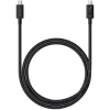 Satechi ST-YTB100K Thunderbolt kabelis 1 m 40 Gbit/s Juoda