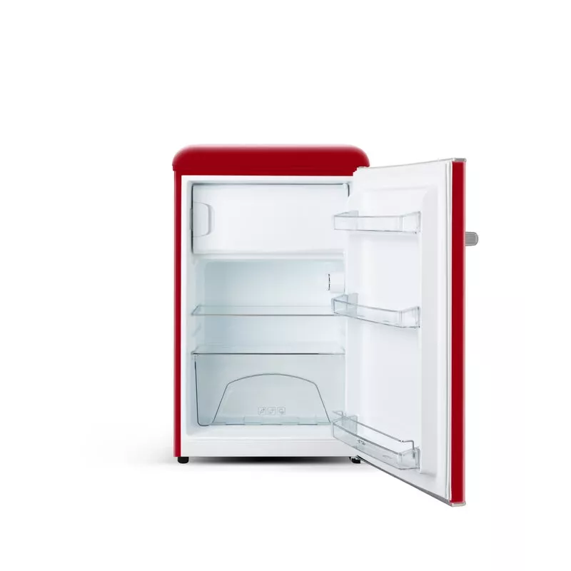 ETA | Šaldytuvas | ETA253690030E | Energinio efektyvumo klasė E | Laisvai pastatomas | Maisto saugojimo spinta | Aukštis 90 cm | Šaldytuvo naudingoji talpa 92 l | Šaldiklio naudingoji talpa 18 l | 38 dB | Raudonas