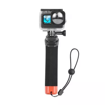 Puluz plūdrumo laikiklis PU561E sporto kameroms – suderinamas su DJI Action 2 ir Osmo Action