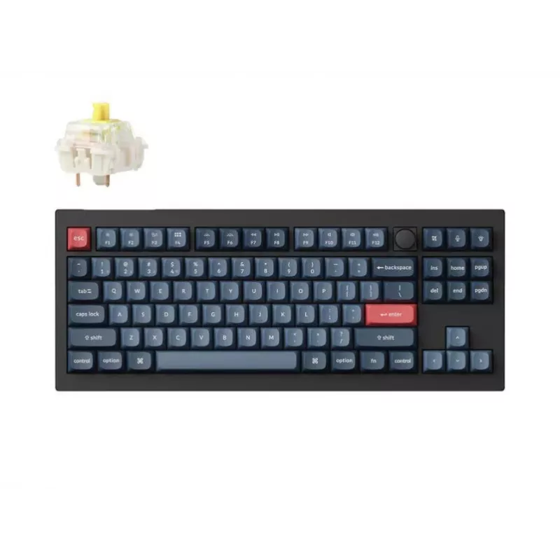 Klaviatūra Wrl V3 Max RGB/CARBON Juoda V3M-D4 Keychron