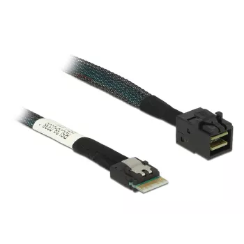 DeLOCK SAS kabelis 85081 0,5 m plonas SAS SFF-8654 Mini SAS HD SFF-8643