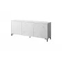 MARMO 3D komoda 200x45x80,5 cm baltas matinis/marble baltas