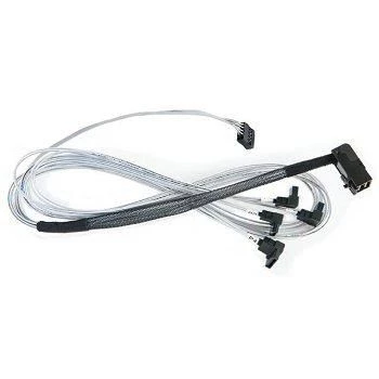 Kabelis Adaptec ACK-I-rA-HDmSAS-4rASATA-SB-.8M 0,8 m