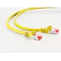 Tinklo kabelis ShiverPeaks 75725-AY CAT 6A S/FTP PIMF, ekranuotas 4 porų, skirtas 10G Ethernet