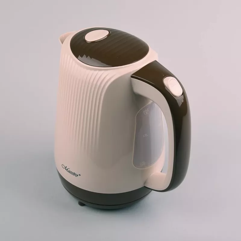 Feel-Maestro MR042 smėlinis elektrinis virdulys 1,7 L Smėlinė, Ruda 2200 W