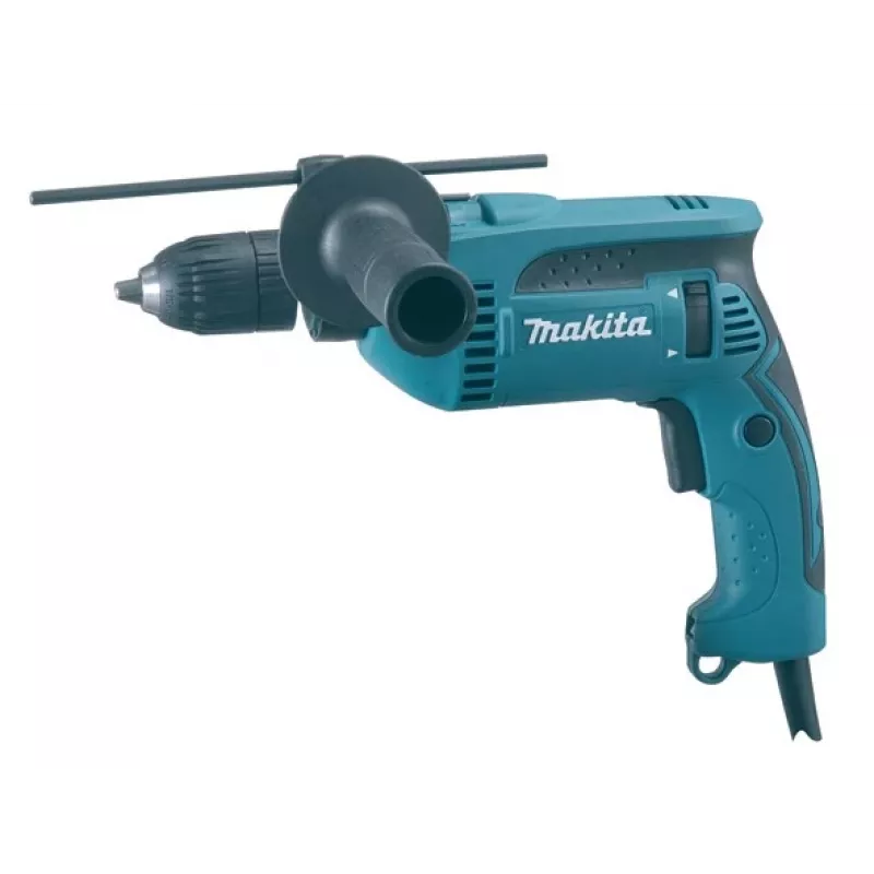 Makita HP1641K grąžtas 2800 RPM beraktis 2 kg juoda, mėlyna