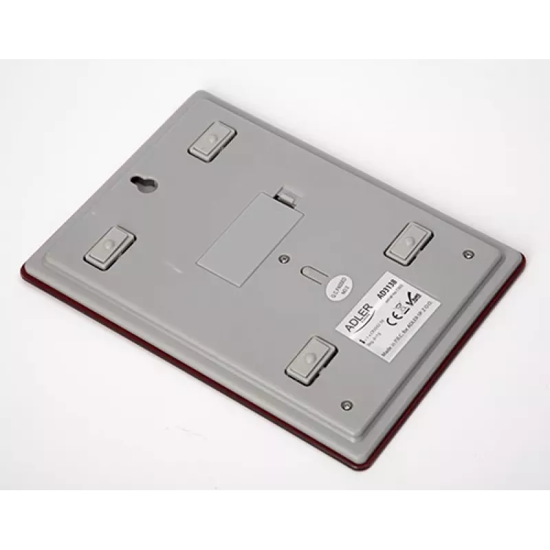 Elektroninė virtuvinė svarstyklė Adler AD 3138 raudona