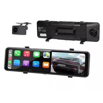 BLACKBOX DVR F620 Carplay Android vaizdo registratorius + galinė kamera
