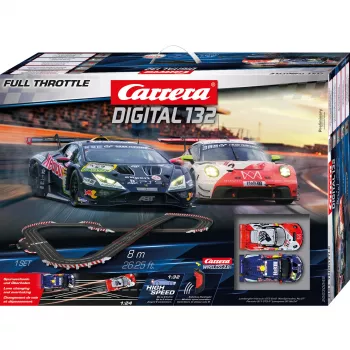 CARRERA DIGITAL 132 Full Throttle lenktynių trasa, CARRERA – skaitmeninės 1:32 mastelio slot car lenktynės