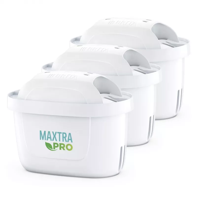 Vandens filtro kasetė BRITA Maxtra+ Pure Performance, technopolimeras, 150 L talpa, 3 vnt.