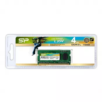 Pamiêæ RAM Silicon Power SODIMM DDR3 4GB (1x4GB) 1600MHz CL11 1.35V Low Voltage