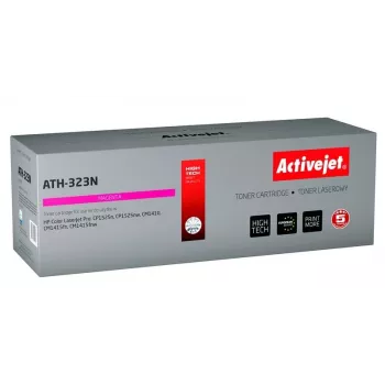 Activejet ATH-323N dažų kasetė (HP 128A CE323A pakaitalas; Supreme; 1300 puslapių; purpurinė)