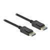 Delock - DisplayPort laidas - DisplayPort (kištukas) į DisplayPort (kištukas) - DisplayPort 2.0 - 1,0 m - palaiko 10K 60 Hz (10 240 x 4320) - juodas (80261)