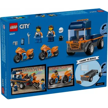 LEGO CITY 60491 Motociklų transporteris