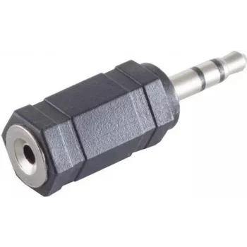 Jungčių adapteris ShiverPeaks BS57021 3,5 mm į 2,5 mm juodas sidabrinis