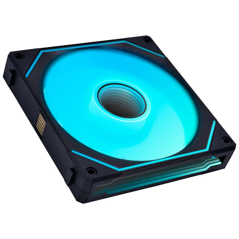 ”140mm Lian Li UNI FAN SL-INF Reverse Blade RGB” korpuso ventiliatorius, modelis UF-RSLIN140-1B
