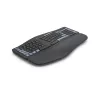Belaidė ergonominė klaviatūra HAMA WK-900 juoda USB, kompaktiškas išdėstymas, belaidis ryšys