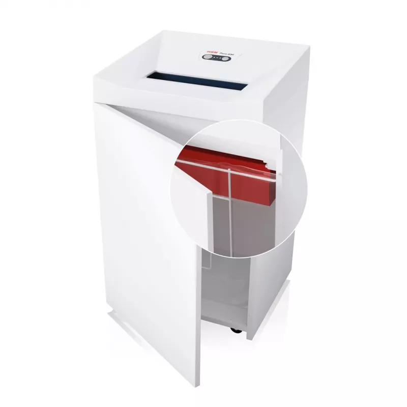 Popieriaus smulkintuvas HSM Pure 630 dalelių pjovimas 31 cm 700 W baltas