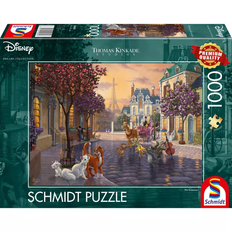 Dėlionė 1000 vnt. Schmidt Spiele Disney The Aristocats