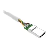 USB laidas Silicon Power Boost Link PVC LK10AC 1m USB A USB C balta