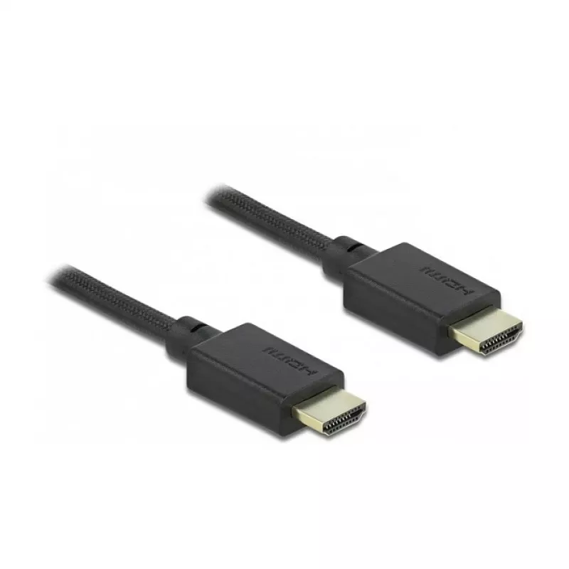 DELOCK High Speed HDMI laidas 48 Gbps 8K 60 Hz 1 m