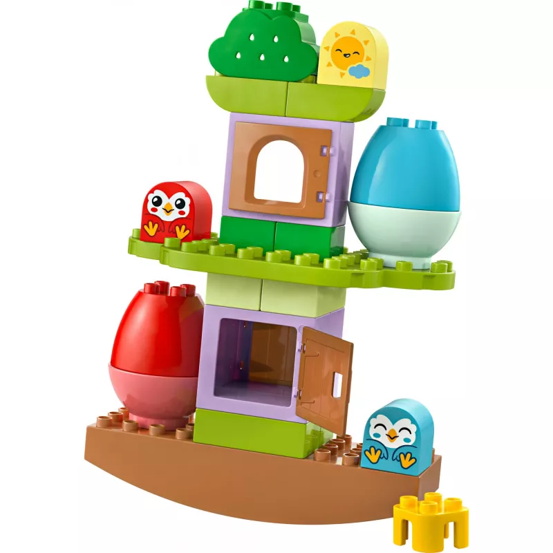 Konstravimo žaislas LEGO DUPLO Balansuojantis ir rikiuojamas medis 10440 — 27 dalys, nuo 1,5 metų, didelės spalvingos kaladėlės