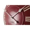 NeXtime klok 3083ro London Roman, Ø34,5 cm, Sieninis, Raudona/Balta
