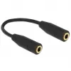 Delock 65896 jungiamumo priedas, juodas