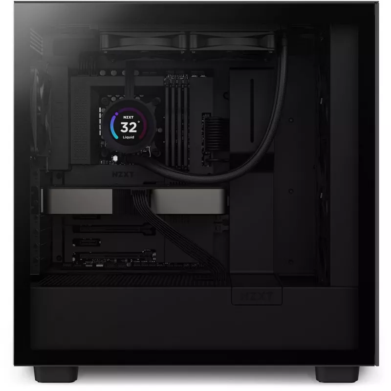 All-in-one skystis aušintuvas NZXT Kraken Elite 240 12 cm Juodas