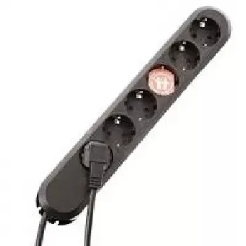 Maitinimo ilgintuvas Bachmann SMART 6x Schuko H05VV-F 3G 1,50 mm² 16 A / 3680 W 3 m