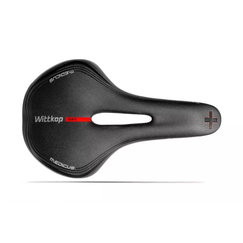Dviračio balnelis Wittkop Medicus Twin 4.0 — vaikiškas/patogus dviračio balnelis, ergonomiškas dizainas, modelis 4.0