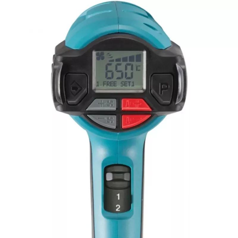 Makita HG6531CK karšto oro pistoletas 550 l/min 650 °C 2000 W žalias