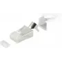 Laido jungtis RJ-45 ShiverPeaks 72067-10W Balta