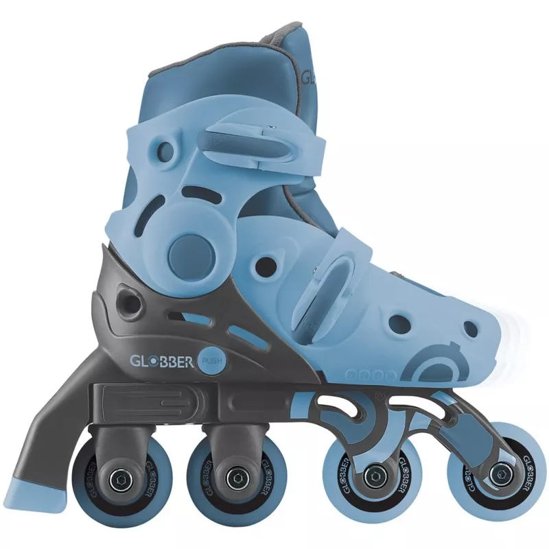Inline riedučiai GLOBBER Learning Skates 2 in 1 dydis 26-29 mėlyni