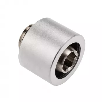 Žarnos jungtis OPTIMUS Optimus Flex Connection 16/10 mm, aliuminis, sidabrinė
