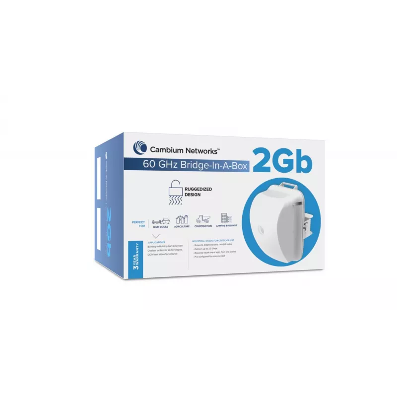 Belaidis tiltas Cambium C600510C031B 60 GHz, 2 Gbps jungties talpa