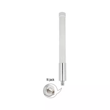 Universalioji 4G antena DELOCK 12653 — stiebo montavimui, balta
