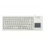 CHERRY XS jutiklinio kilimėlio klaviatūra, universali, USB, QWERTZ, vokiška, pilka