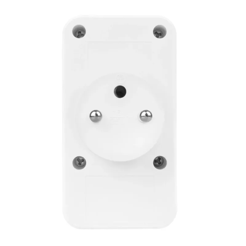 Maitinimo skirstytuvas MACLEAN MCE249 F/W — 2x maitinimo lizdai (16A + 6A) ir 4x USB (2x A, 2x C PD 20W)