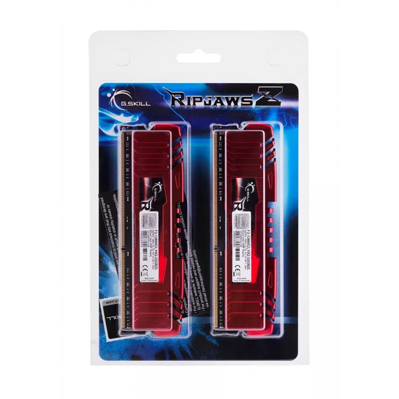 G.skill F3-12800CL10Q-32GBZL atminties modulis