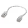 UBIQUITI UNIFI PREMIUM PATCH CABLE. ULTRA-PLONA PINTA EKRANUOTA RJ45 PATCH LAIKAS, SUKURTAS IR OPTIMIZUOTAS 10 GBE TINKLAMS (0,15 M)